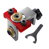 Self Centering Dowel Jig Kit Woodworking Center Finding Doweling Drill Guide Jig Kit  Precise Punch Locator Dowel Jig