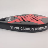 Carbon Beach Tennis Racket Paddle Soft Friction Face Racket With Black Bag Sports Athletes Supply Professional Padel