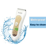 Baby Hair Trimmer Profession Safety Mute Waterproof Kids Hair Clipper USB Charging Automatic Gather Baby Sleep Haircut Home-Use
