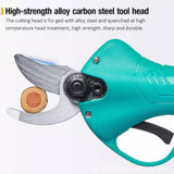 16.8V Cordless Pruner Shear Efficient Fruit Tree Bonsai Pruning Electric Tree Branches Cutter Compatible Makita 21V Battery