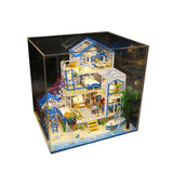 Different Styles of Doll House Furniture Diy Miniature 3D Wooden Miniaturas Dollhouse Toys For Children Birthday Gifts