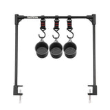 Camping Storage Rack Hanging Rack Camping Storage Rack Aluminum Alloy Outdoor Picnic Holder With Hooks Bearing Outdoor Cookware