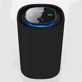 LAMJAD PM2.5 monitoring Car Air Purifier Humidifier Aluminium Alloy  Auto Armo Diffuser Air Freshener Humidifier For Cars
