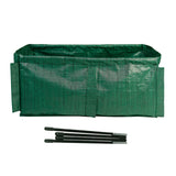 Breathable Grow Bag Planting Bed Tomato Fabric Raised Flower Reusable Vegetable Outdoor Garden Foldable Plant Potato Rectangle