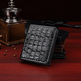 Handmade Crocodile Leather wallet 2009-4