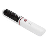 Electric Comb Comfortable Handle Heating Evenly Electric Hair Straightener for Travel