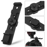 Hot Shoe Bracket Camera Dual Hot Shoe Extension Bar Mount Brackets Accessories For Fill Light Microphone For Photography Lovers