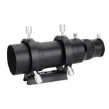 Camera Finderscope Double Helical Focuser Guide Scope Finderscopes 50mm With Bracket For Astronomical Telescope