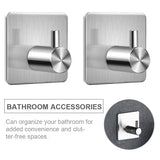 4pcs Home Towel Bar Punch Free Hotel Bathroom Accessory Kit Clothes Hanger Wall Mounted Toilet Paper Kitchen Storage Holder