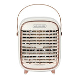 Air Cooler Quiet Three-Speed Adjustable USB 2000MAh Humidifying Spray Cooling Fan for Desktop or Room