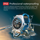 MV58 Smart Watch Men's Luxury Bluetooth Call Heart Rate Blood Pressure Body Temperature Sports SmartWatch