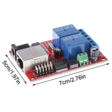 F19E LAN Ethernet 2 Way Relay Board Delay Switch TCP/UDP Controller Module WEB Server Great Value