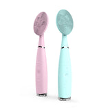 Free shipping Sonic Silicone Facial Cleanser Rechargeable Hand-held Facial Cleaner