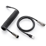 Custom Coiled USB C Cable for Gaming Keyboard Mechanical Keyboard Coiled Cable Computer Aviation Connector Mechanical Keyboard