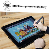 BOSTO Digital Pen 8192 Levels Pressure Battery-Free Stylus Pen with 20pcs Pen Nips Pen Holder for BOSTO BT-16HDT/BT-16HDK