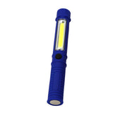COB Pen Light Mini Inspection Work Light LED Cilp Flashlight Torch Lamp with Magnet for Outdoor Camping Maintenance
