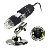 1000X Zoom HD 1080P USB Microscope Digital Magnifier Borescope Video Camera with 8LED Meet Various Industrial Needs