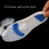 Wholesale Unisex Medical Silicone Gel Insole Plantar Fasciitis Heel Running Sport Insoles Shock Absorption Pads M3