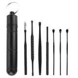 6/7PCS Earwax Removal Kit Ear Wax Cleanser Remover Ear Pick Tools Reusable Ear Cleaner Care Stainless Steel/ABS Earpick Cleaning