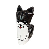 Golf Putter Cover Crooked Cat Magnetic Closure PU Leather Waterproof Golf Club Cover Blade Putter Cover Protector Golf Supplies