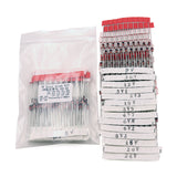 14 values 140pcs 25 values 250pcs 27 values 270pcs 8 values 100pcs 1W Zener diode kit DO-41 3.3V-30V component diy kit f
