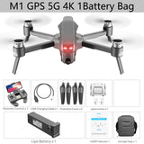 2021 New M1 pro drone HD mechanical 2-Axis gimbal camera 4K HD Camera 1.6KM control distance 5G wifi gps system supports TF card