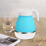 Electric Kettle Foldable Silicone Portable Water Kettle 600ml Mini Small Electric Kettles Travel Water Boiler Camping Kettle Ce