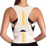 Adjustable Steel Bone Upper Back Clavicle Shoulder Support Posture Corrector Corset Spine Brace Back Belt Orthotics Pain Relief