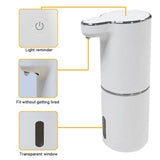 Liquid Foam Soap Dispensers Bathroom Smart Washing Hand Machine With USB Charging White High Quality ABS Material