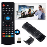 MX3-M Remote Control 2.4G Intelligent Voice Infrared Flying Mouse Button Remote Control for Android Set-Top Boxes TVs