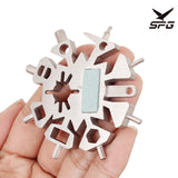 Bow And Arrow  Accessories Arrow Partner Archery Multifunctional Repair Tool Stainless Steel Wrench Repair Tool Accessories