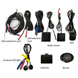 Universal 24Ghz Millimeter Microwave Radar BSD Blind Spot Detection System Lane Change Assistance Door Opening Reversing Warning