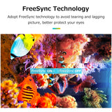 15.6 inch Portable Monitor IPS Screen 3840*2160 Resolution 170° Viewing Angle 60Hz Refresh Rate Wide Compatibility Silver