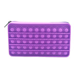 New 20cm Pencil Case Push Bubble Toy Autism Pop Its Stress Reliever Toys Children Learning Pencil Case Anti-stress Fidget Toys
