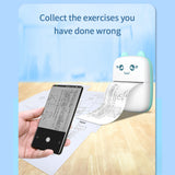 Mini Thermal Printer Portable Wireless Bluetooth 200dpi Label Printer Memo Wrong Question Printing with USB Cable