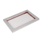 2Pcs A4 Screen Printing Aluminum Frame Stretched 120T Silk Screen Polyester Screen for Printed Circuit Board