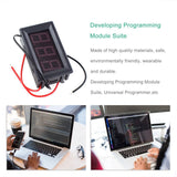 Mini LED Display Digital Voltmeter Panel Volt Voltage Meter Tester Reverse connection protection 12V For Car motorcycle