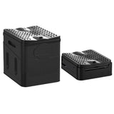 Travel Portable Car Emergency Toilet with cover Outdoor Folding Camping Toilet for Camping Hiking Boat Road Trips Beach