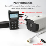 NF-488 PoE Checker Network Cable Breaker Finder RJ45 Network Cable Continuity Tester with Loop Test/Power Test/Lighting Function