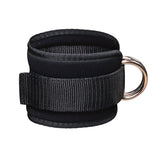 1PCS Ankle Straps Taekwondo Fitness Ankle Buckle D-ring Straps Weight-bearing Fitness Ankle Straps Stretching Sports Straps