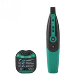 MS5902 Automatic Circuit Breaker Finder Fuse Socket Tester With Analogue Receiver And Flashlight US/EU Plug Socket Tester