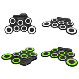 hOT SALE Folding Hand Roll Up Thicken Silicone Kids Electronic Drum Percussion Instrument Music Equipment Accessories Attachment