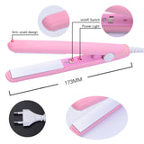 2022 Sales Hot New Goods Lightweight Mini Hair Styling Tool Ceramic Iron Hair Straightener Curler