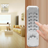 Mechanical Digital Lock Combination Code Manual Door Keyless Zinc Alloy Push Button for Home Office