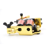 1PCS Cheap-Tattoo-Machines Handmade maquiagem Tattoo Machines Gun 10 Wrap Coils Cast Iron Machine For Liner And Shader caneta