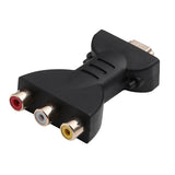 Mini HD to 3 RGB/RCA Video Audio Adapter Digital Signal AV 1080p Component Converter Accessories For HATV DVD TV TXTB1