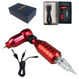 New Rotary Tattoo Kit High Quality For Shader Liner RCA Rotary Tattoo Machine 2 Colors For Tattoo Guns Supply Makeup Machine Kit