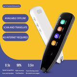 Smart Voice Scan Translator Pen Multifunction Offline Translation Real Time Language Translator Business Travel Abroad
