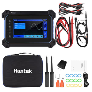 Hantek TO1254D Rechargeable Oscilloscope Multimeter 7-inch LCD 4-Channel 250MHz Bandwidth 1GSa/S Sampling Rate 8M Storage Depth