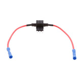 5xInline 3-Pin Micro Blade Fuse Tap Holder Block Wire Cable Connector